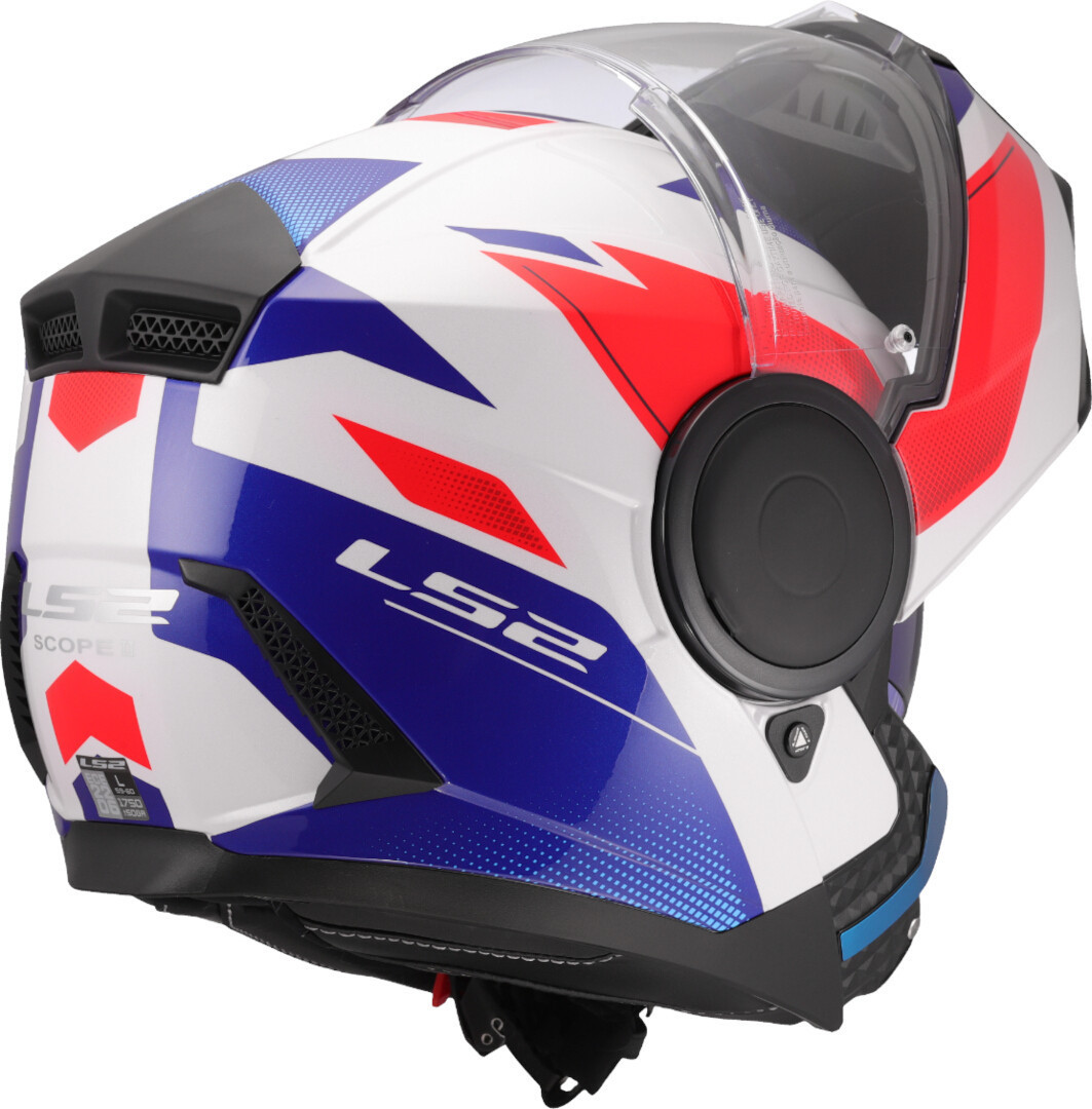 LS2 FF902 Scope II Duria Casque Blanc/Bleu/Rouge L (59/60) Figure 11
