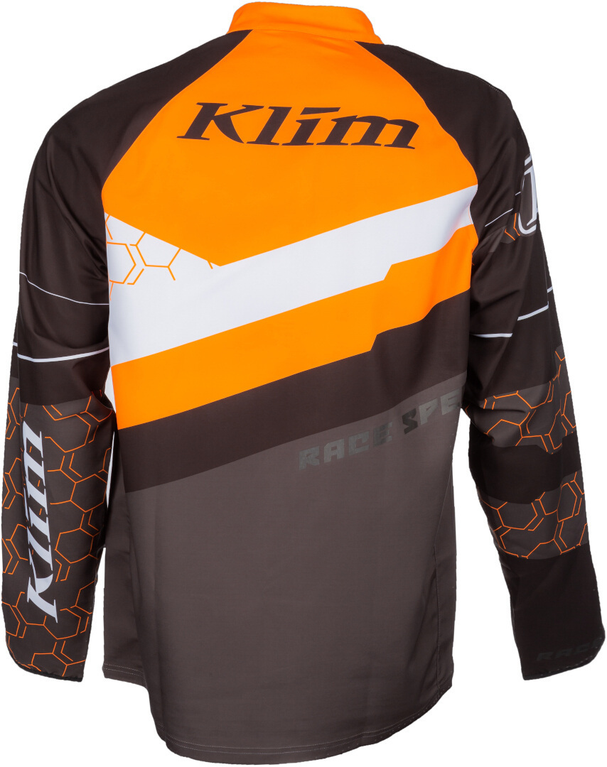 Klim Revolt Motocross Pullover orange/grau XL Abbildung 4