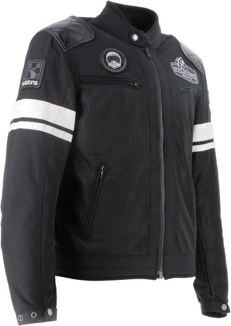 Helstons Revolte Air Motorcycle Textile Jacket black 4XL Figure 4