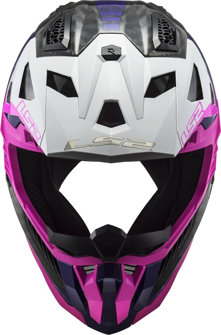 LS2 MX703 X-Force Victory Carbon Casco Motocross nero/rosa L (59/60) Figura 2