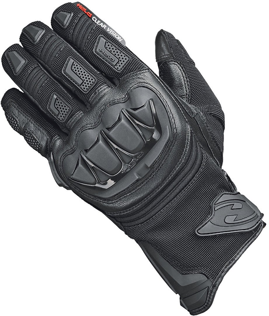 Held Sambia Pro Motorcykel Handsker Sort K-7 Figur 1