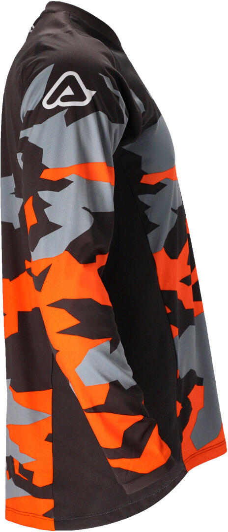 Acerbis X-Duro Winter Tricou de motocross Negru/Portocaliu M Figura 4