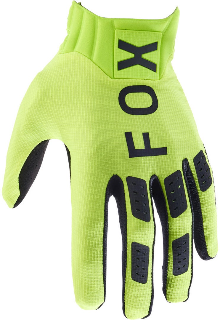 Fox Men's Yellow Flexair Motocross Gloves