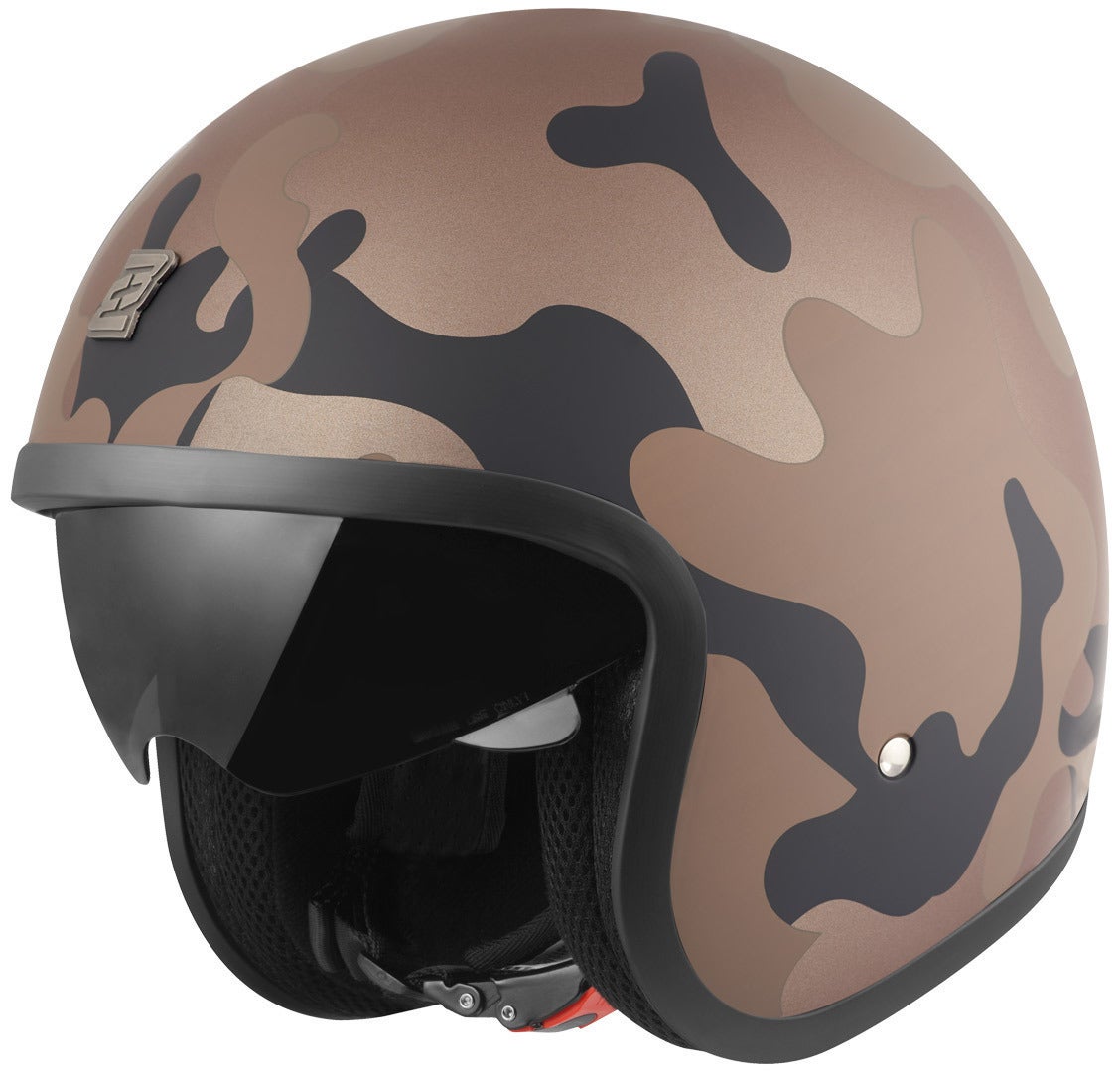 Bogotto V537 Camo Casco Jet marrone L Figura 1