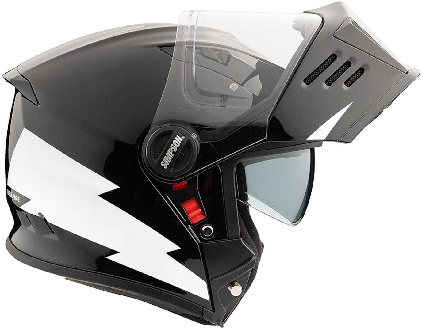 Simpson Darksome Hellfire Flip-Up Helmet S (56) Figure 3