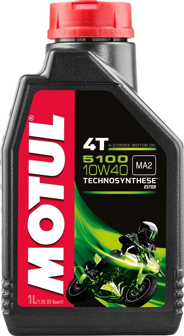 MOTUL 5100 4T 10W40 Motor olja 1 Liter Figur 1