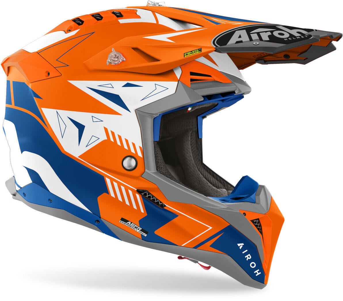 Airoh Aviator 3 Spin Casque de motocross Orange matt L (59/60) Figure 2