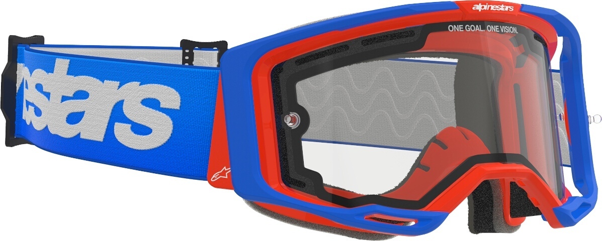 Alpinestars Vision 8 Wordmark Dual Pane Motocross Glasögon Figur 4