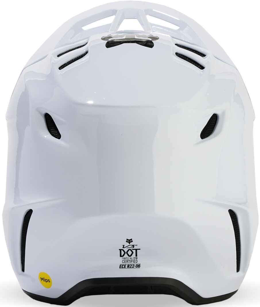 FOX V3 RS Carbon Solid MIPS Motorcross helm Wit XXL (63/64) Figuur 4