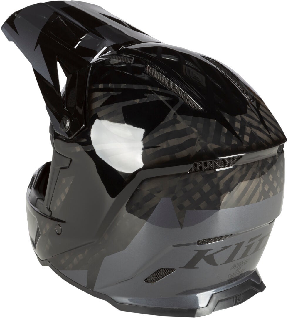 Klim F5 AMP Motocross hjelm sort/grå XXXL (64/65) Figur 2