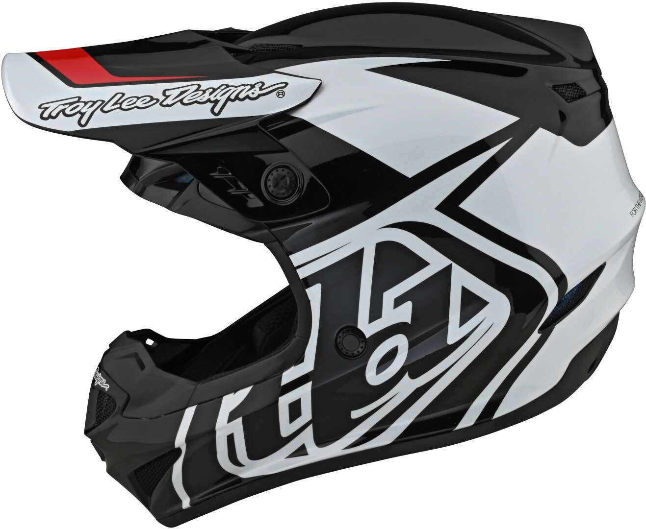 Troy Lee Designs GP Overload Casco motocross Bianco/nero L Figura 8