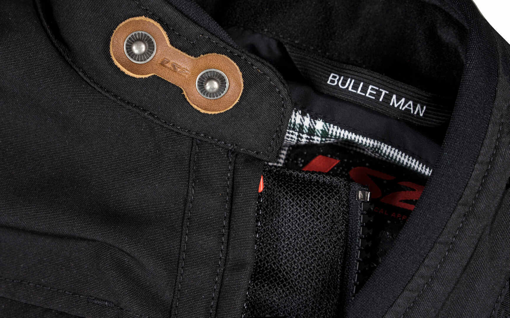 LS2 Bullet waterproof Motorcycle Textile Jacket black L Figure 7