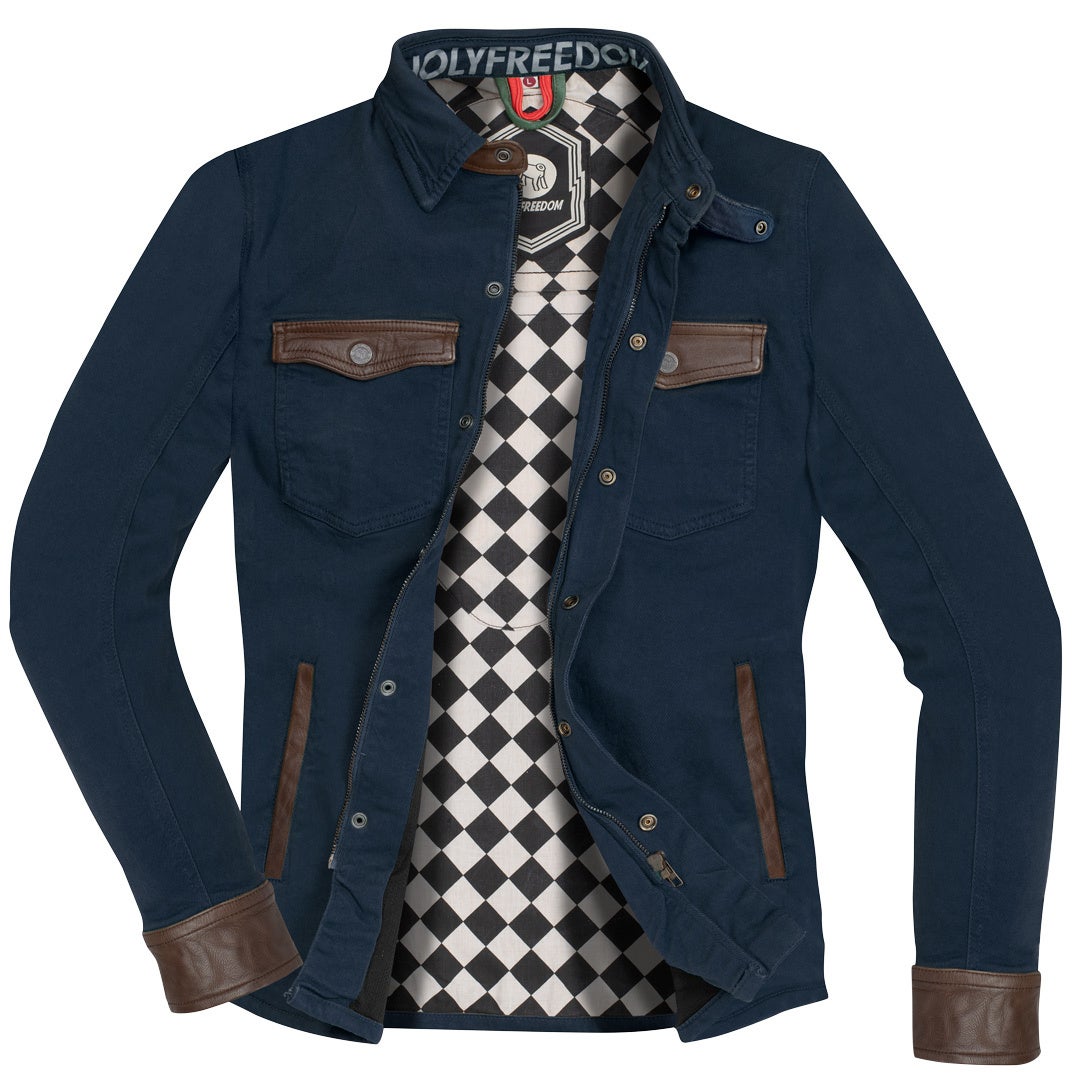 HolyFreedom Coyote Motorcycle Textile Jacket blue XL Figure 2