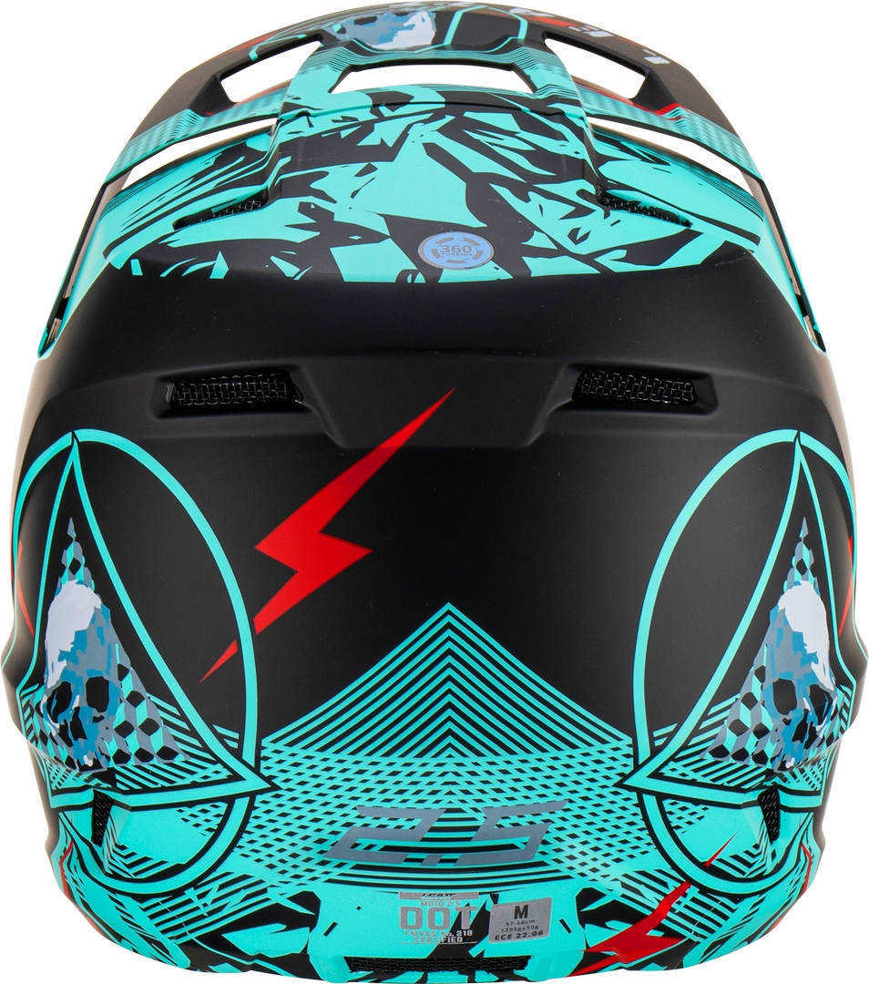 Leatt 2.5 Cască de motocross Negru mat/albastru S (55/56) Figura 6