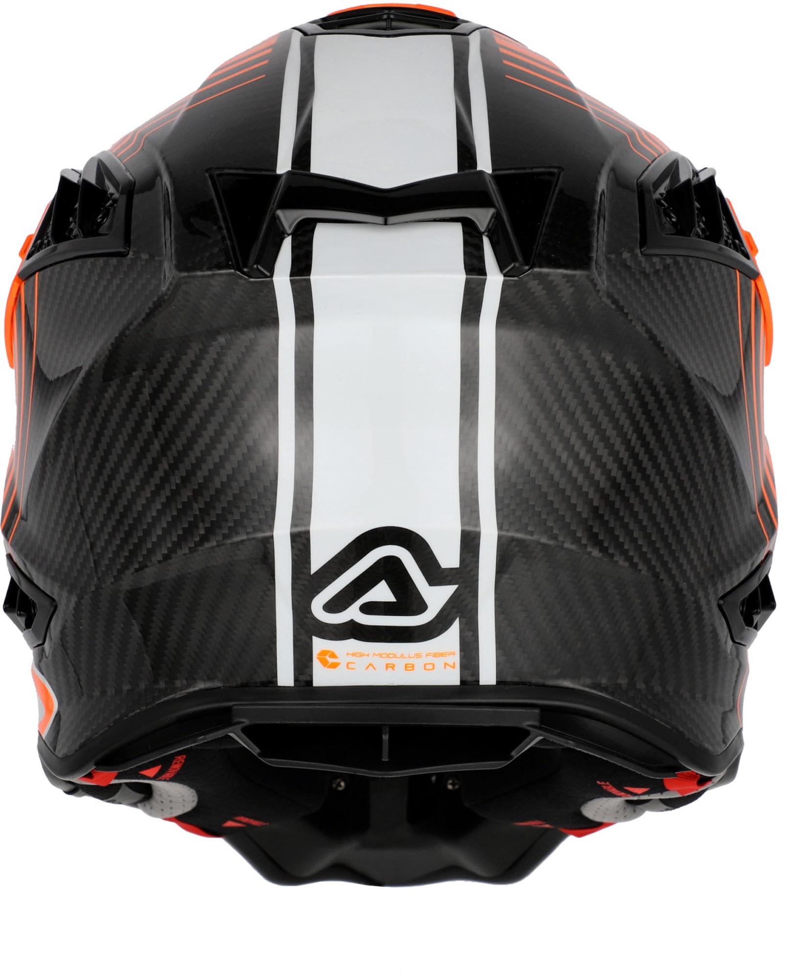 Acerbis Airstrike-C Graphic Carbon Cască de motocross portocaliu/alb XS (53/54) Figura 6