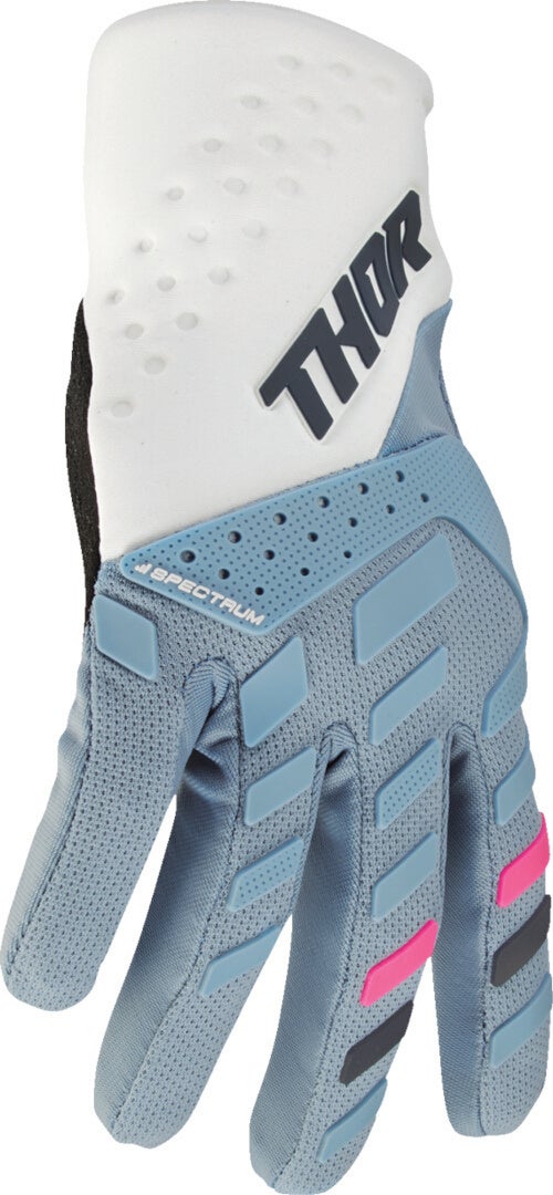 Thor Spectrum 2024 Motocross handsker til damer blå/hvid XL Figur 2