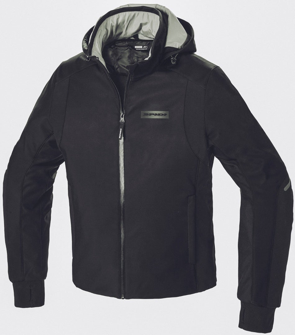 Spidi Armor H2Out Motorcycle Hoodie black/white 3XL Figure 1