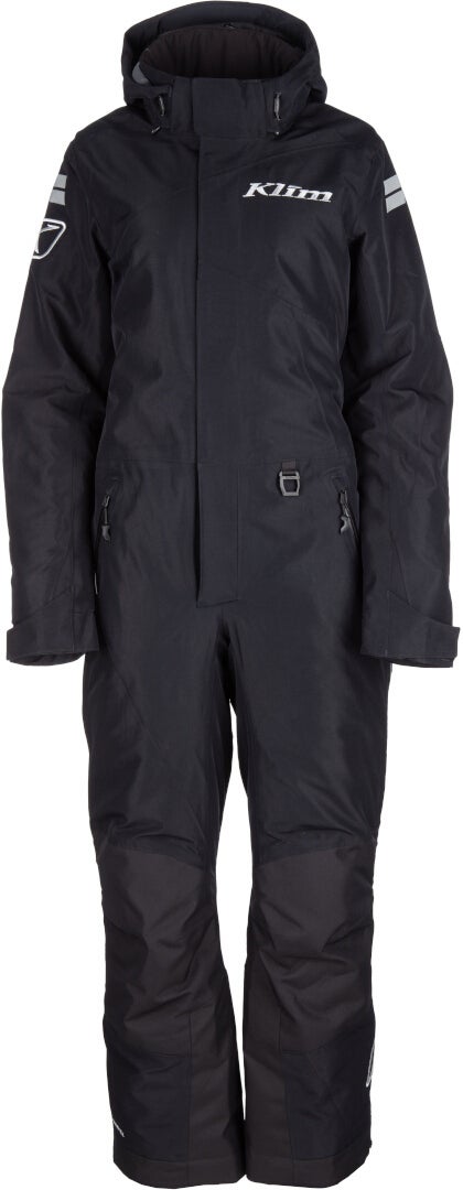 Klim Vailside Dame snescooterdragt i ét stykke Sort/sølv Short XL Figur 5