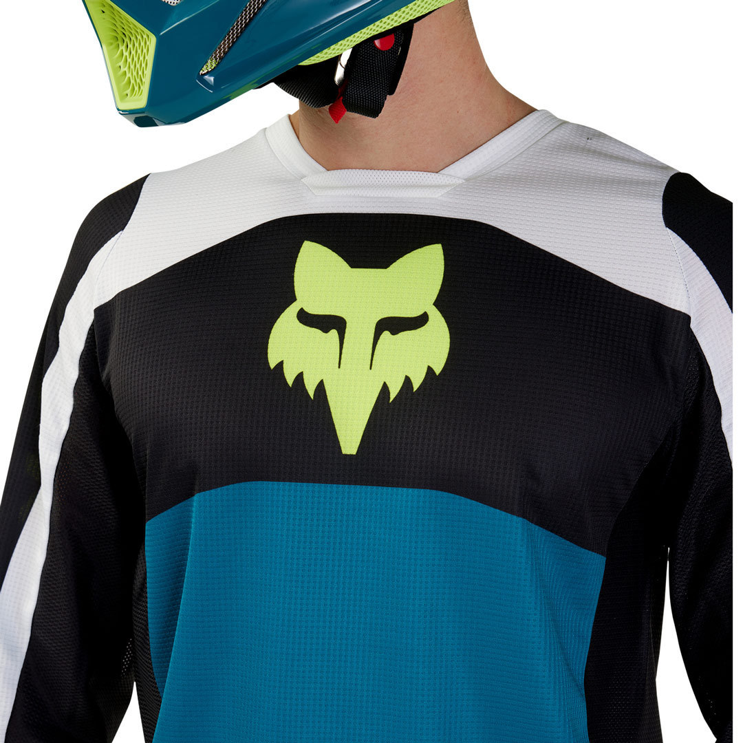 FOX 180 Nitro Motocross Jersey dunkelblau M Abbildung 4