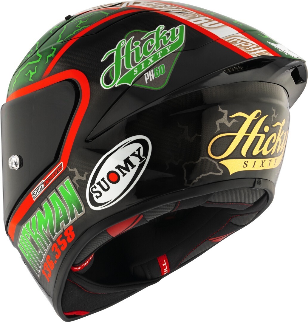 Suomy S1-XR GP Hickman Replica 2024 Hjälm XL (61/62) Figur 8