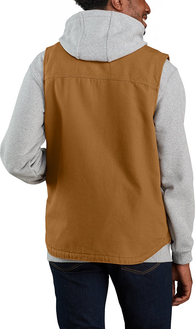 Carhartt Duck Mock Neck Vest brun XL Figur 4