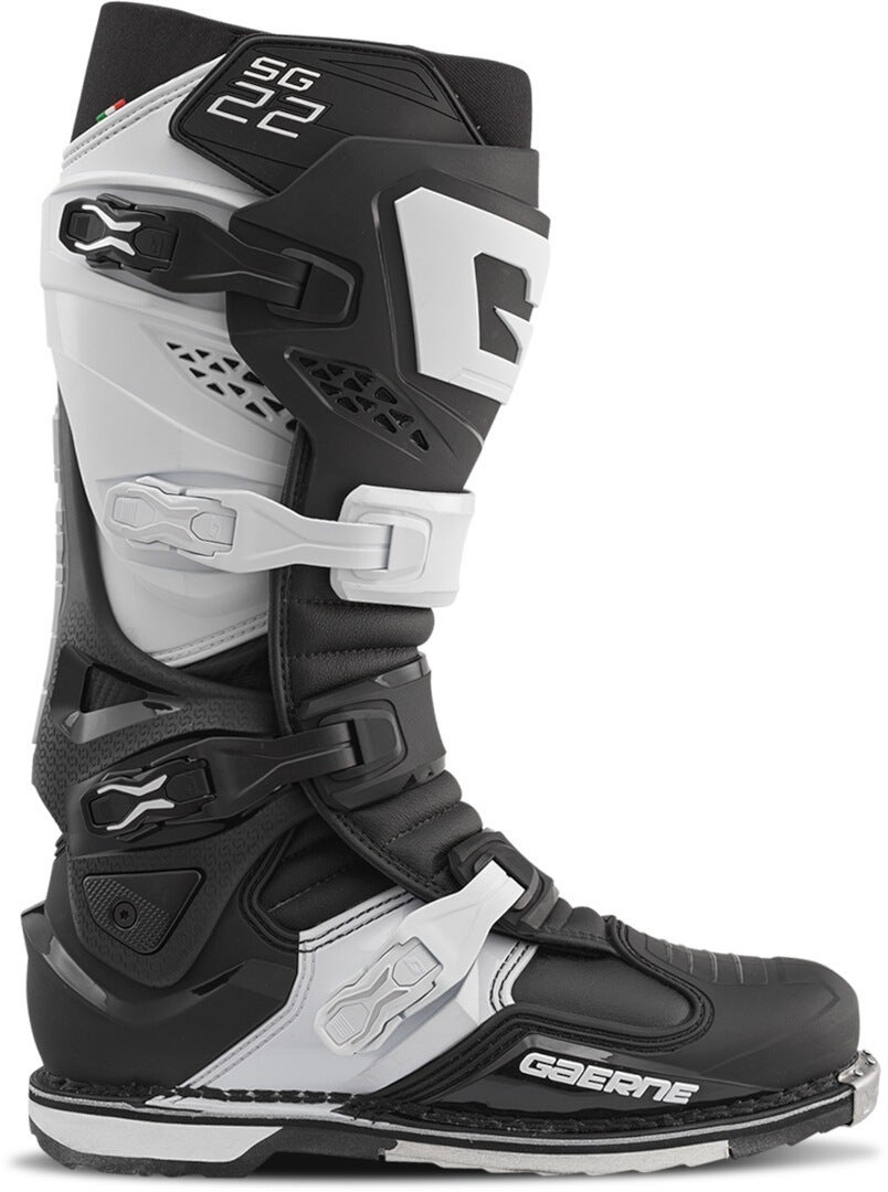 Gaerne SG-22 Cizme de motocross alb/negru 43 Figura 1