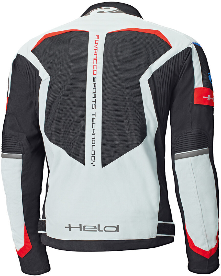 Held Sonic II Mesh Motorcycle Textile Jacket grey/blue 3XL Figure 2