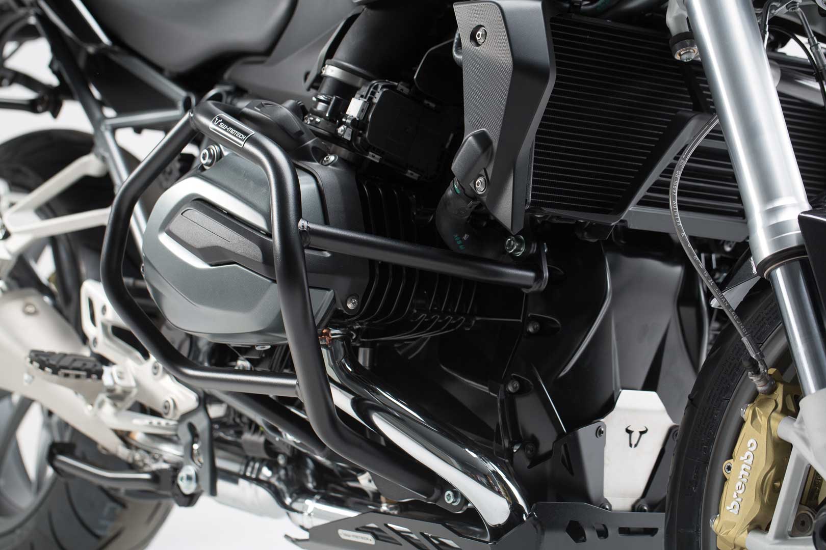 SW-Motech Crash bar - Negru. BMW R1200R / R1200RS (14-18). Figura 2