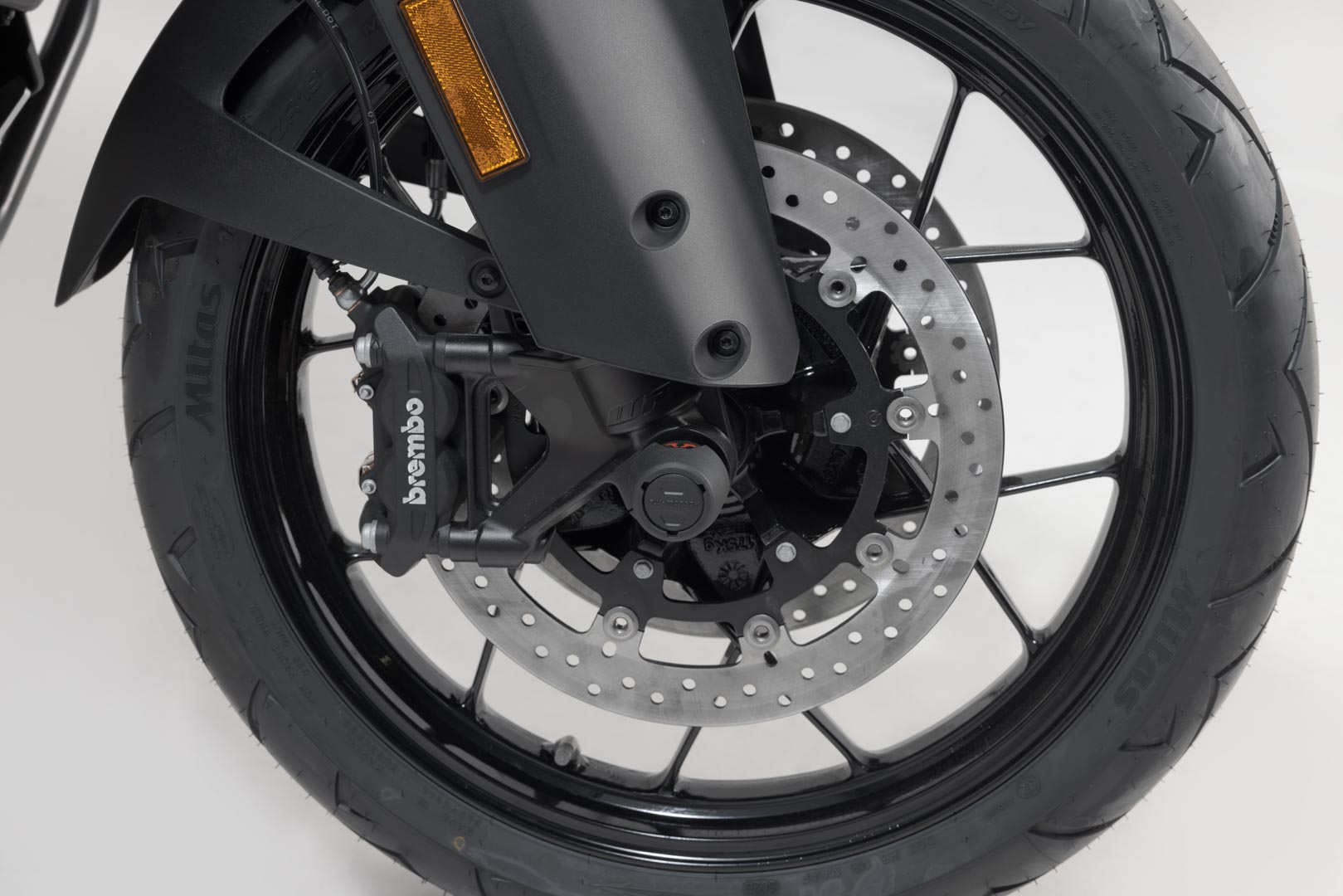 Set SW-Motech Slider pentru puntea față - Negru. Modele KTM, Husqvarna Norden 901. Figura 2