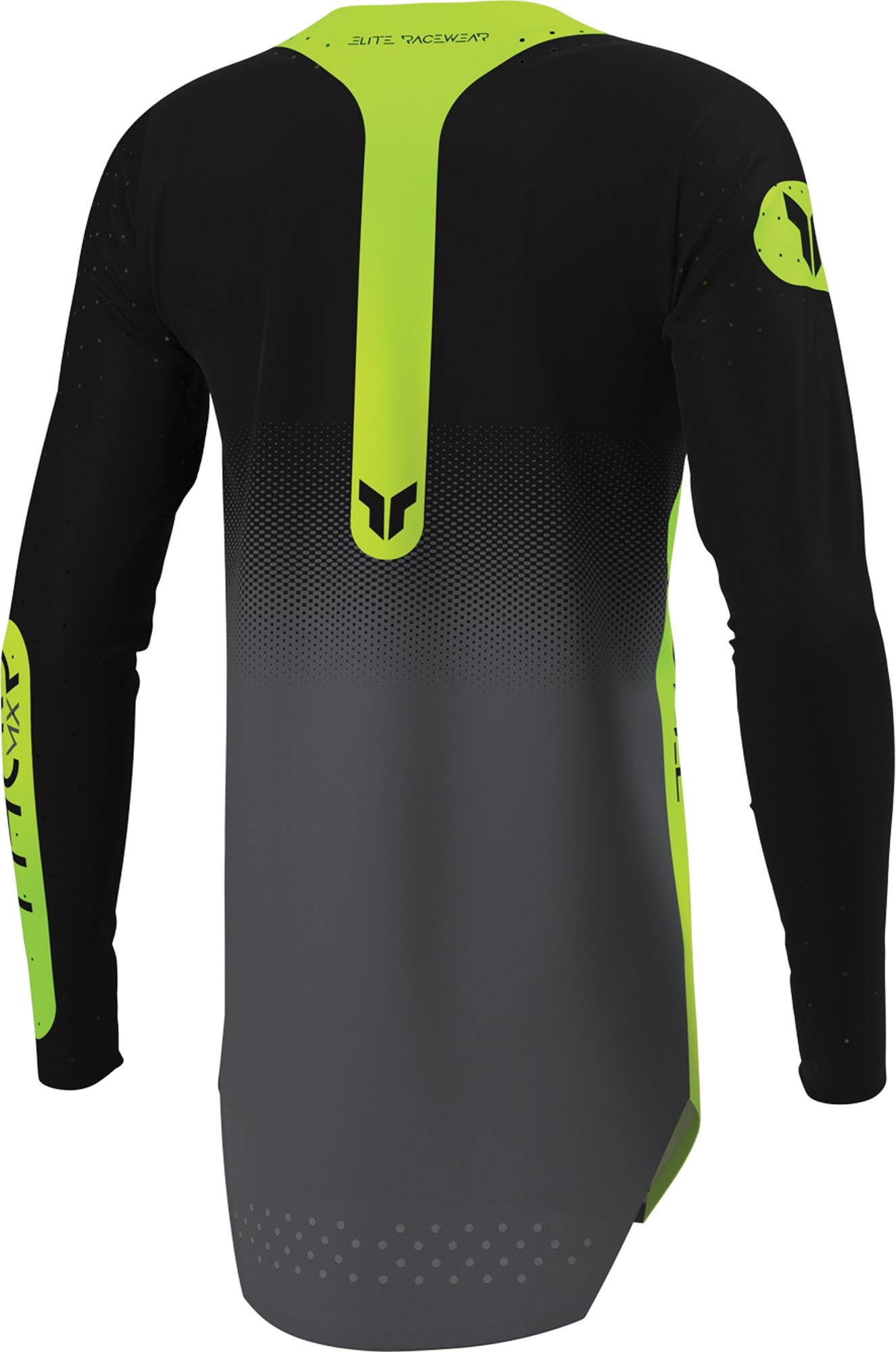 Thor Sportmode Merge Damernes Motocrosstrøje sort/gul L Figur 3
