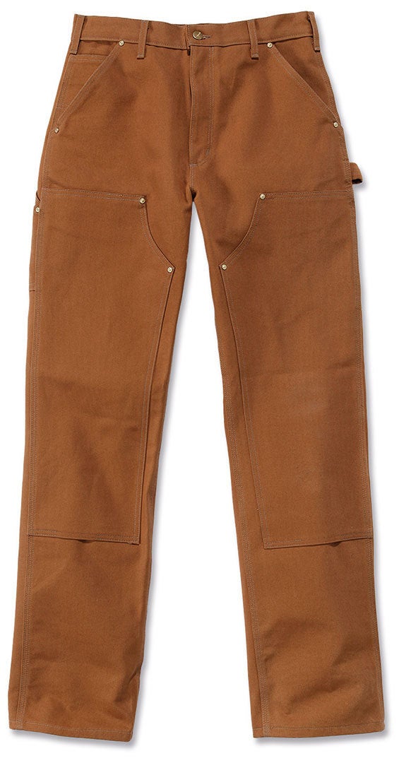 Carhartt Firm Duck Double-Front Work Dungaree Hose grau 38 L30 Abbildung 5