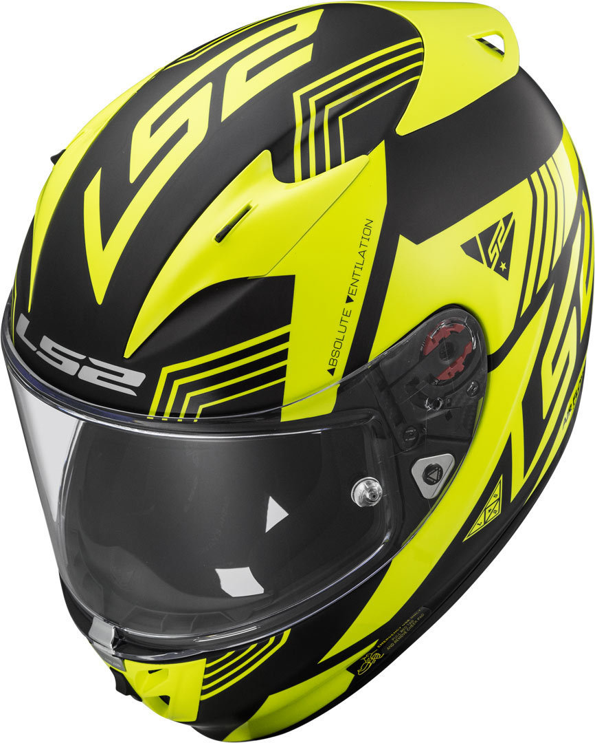 LS2 FF323 Arrow R Evo Kypärä Black Matt/Neon L (59/60) Kuva 2