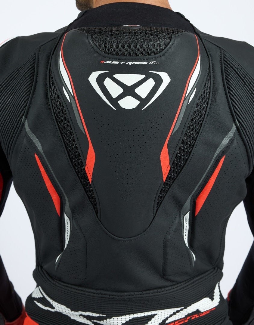 Ixon Demonio Eendelig leren motorpak zwart/rood/wit M Figuur 7