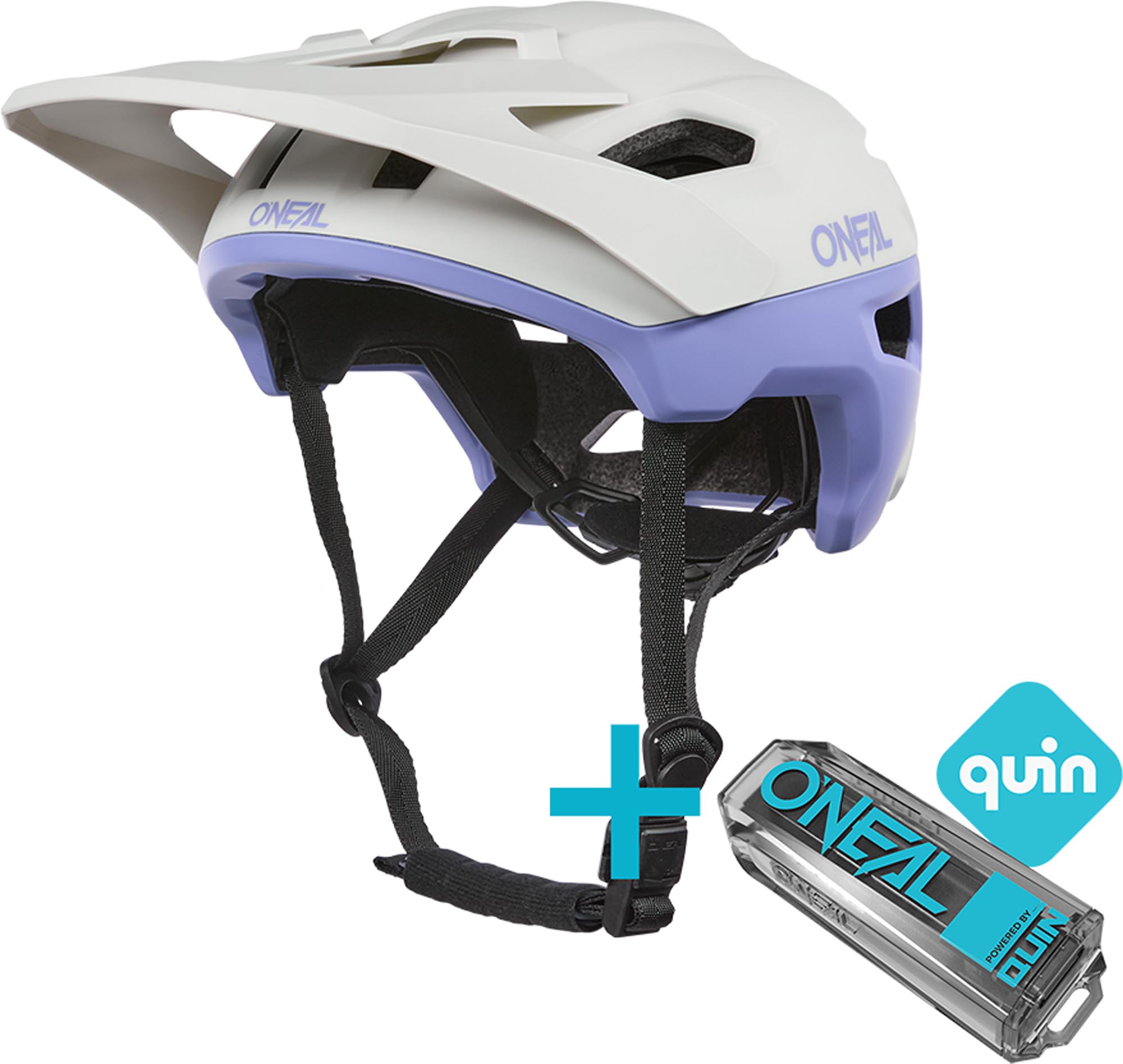Oneal Trailfinder Evo Solid Bicycle Helmet white/purple L/XL (59-63) Figure 6