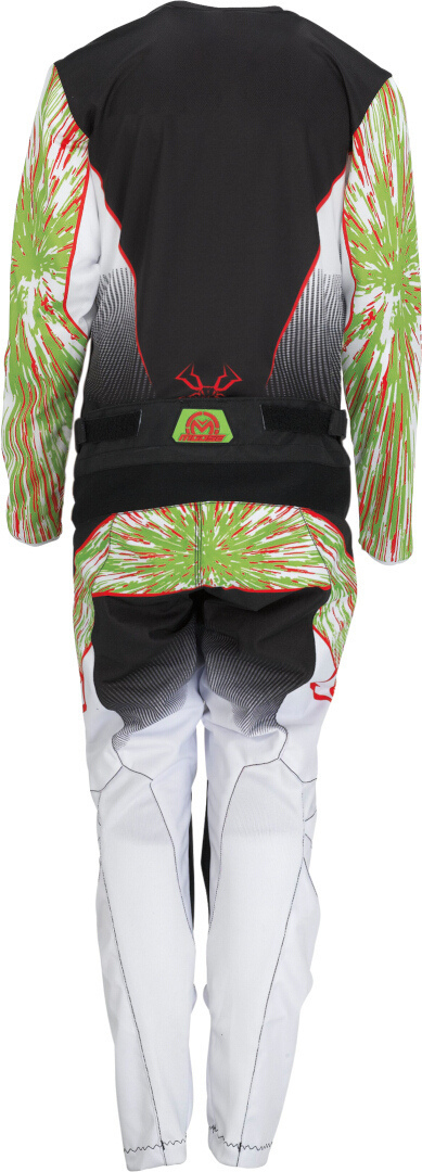 Moose Racing Agroid 2022 Tricou de motocross pentru tineret Negru/Verde XS Figura 3