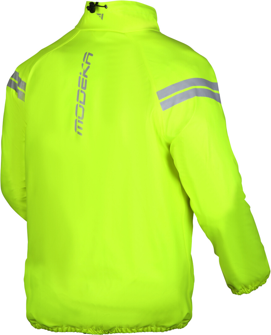 Modeka Flex Dry Motorrad Regenjacke neon-gelb 4XL Abbildung 3