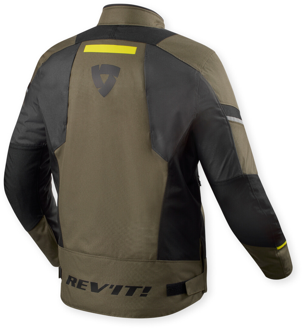 Revit Undulate H2O Jachetă textilă impermeabilă pentru motociclete Maro/gri S Figura 2