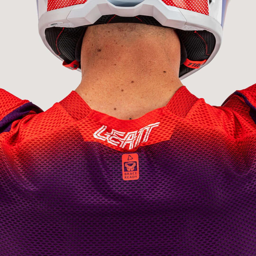 Leatt 5.5 UltraWeld 2025 Maglia da motocross rosso/viola M Figura 6