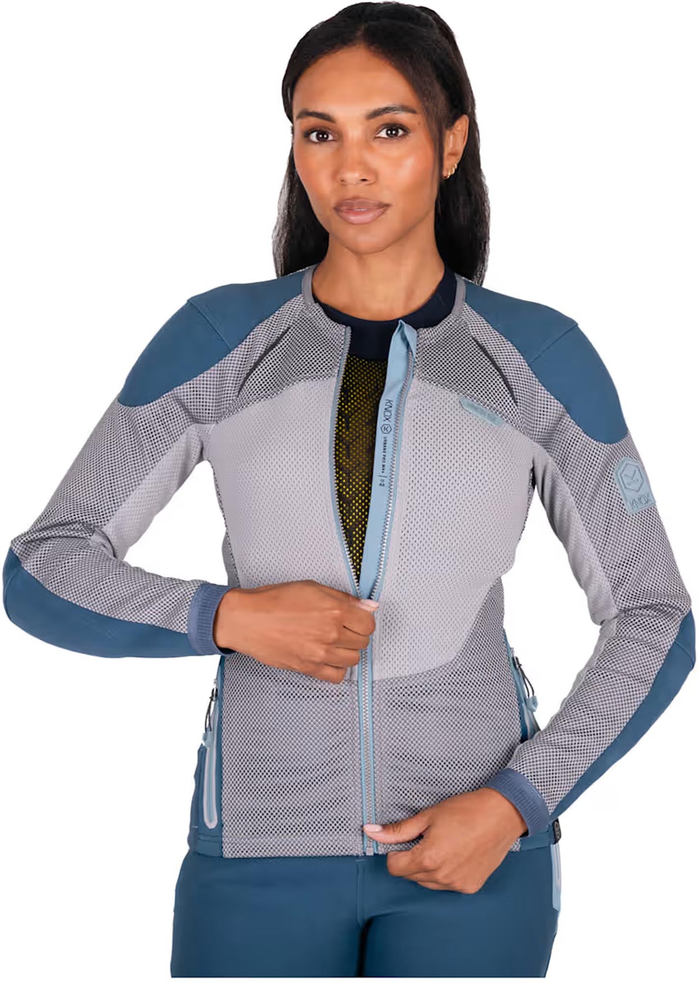 Knox Urbane Pro Move Damen Motorrad Textiljacke petrol S Abbildung 5