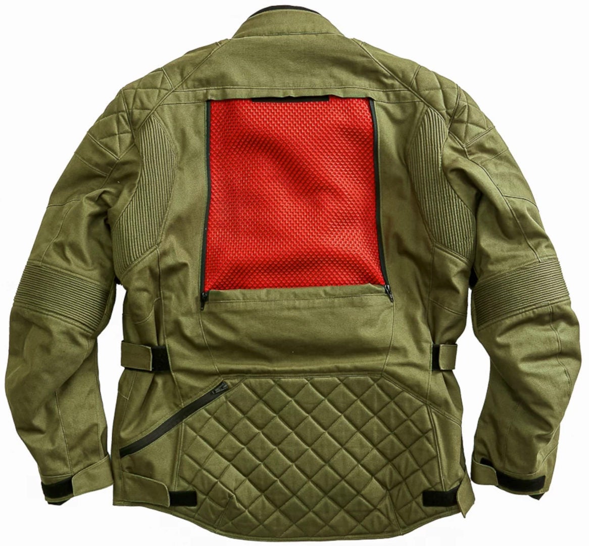HolyFreedom Explorer Blouson textile de moto Vert militaire L Figure 5