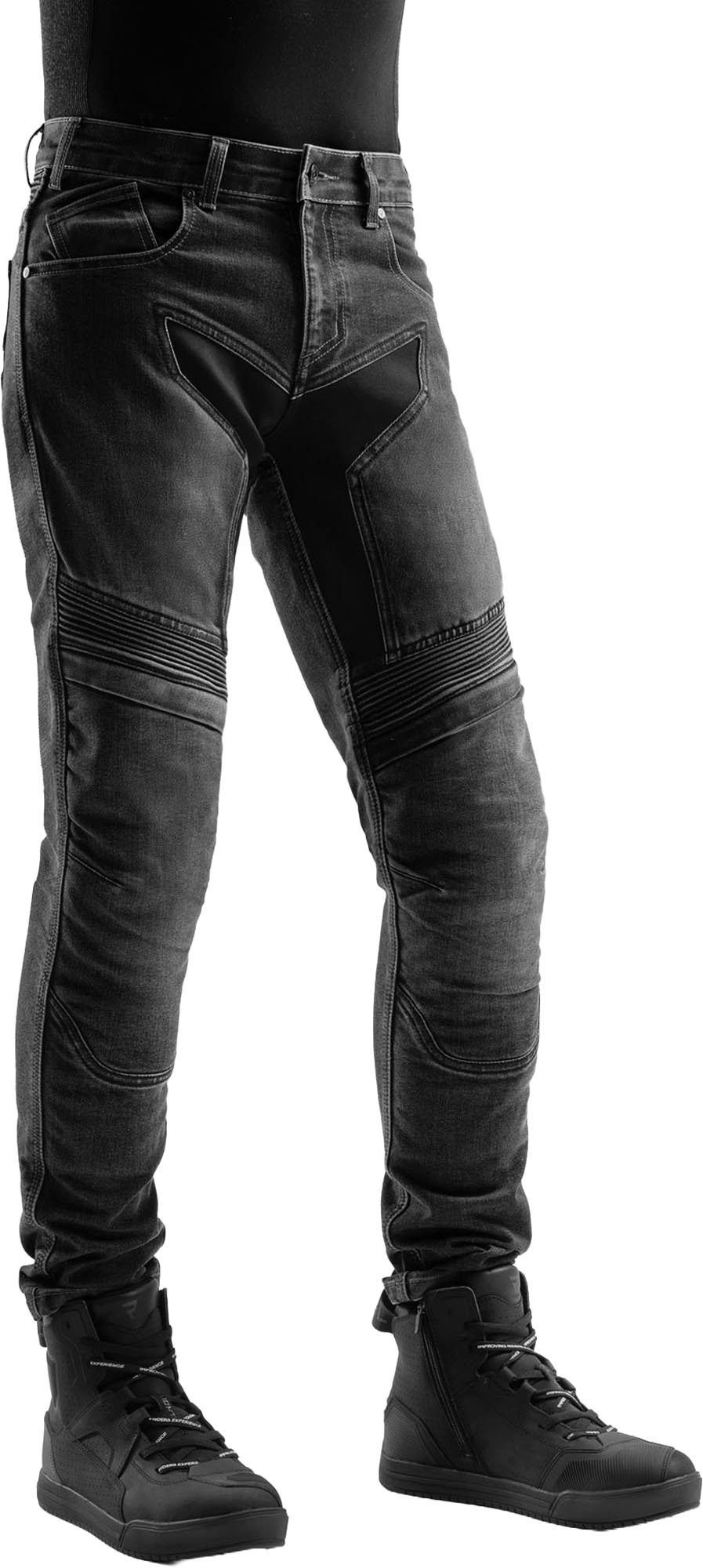 Rebelhorn Eagle 4 Slim Fit Motorcycle Jeans black 32/32 Figure 3