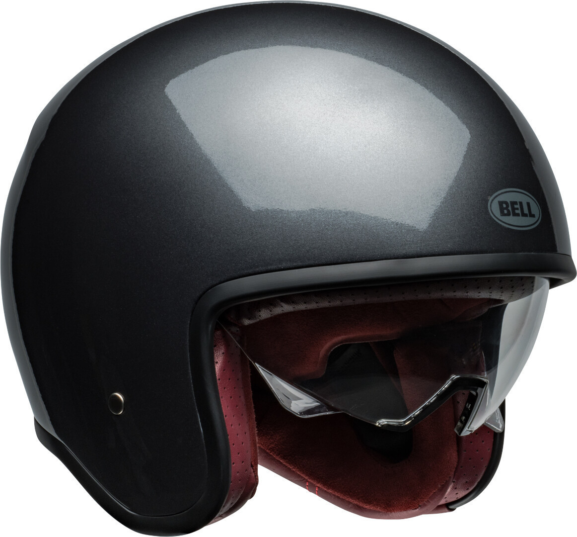 Bell TX-501 Solid Jet Helm antraciet M (57/58) Figuur 4