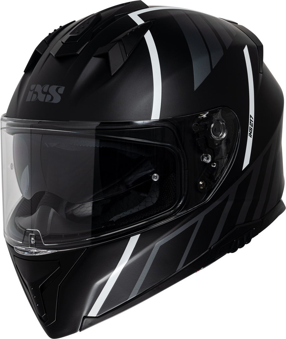 IXS iXS217 2.0 Hjelm sort mat/hvid L (60/61) Figur 1