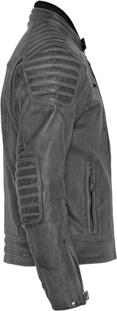 John Doe Storm Motorrad Lederjacke grau 5XL Abbildung 2