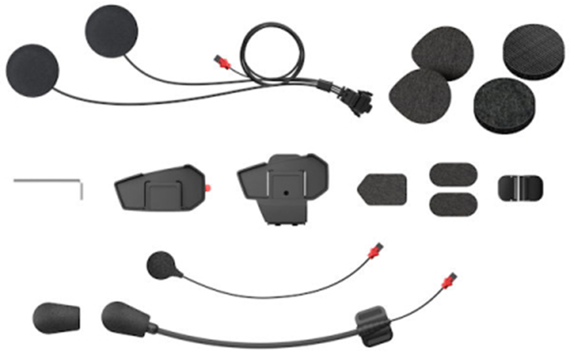 Sena Spider ST1 Pachet cu cleme pentru cască Figura 1