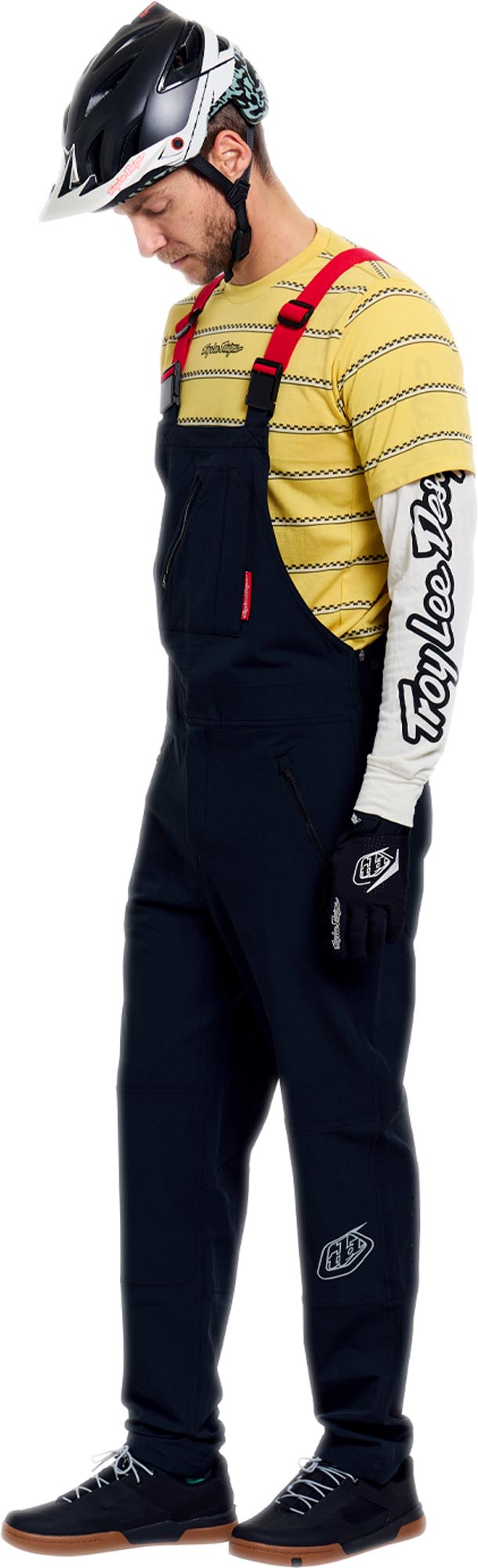 Troy Lee Designs Oversender Pro Mono Cykelstartnummer Sort 36 Figur 17