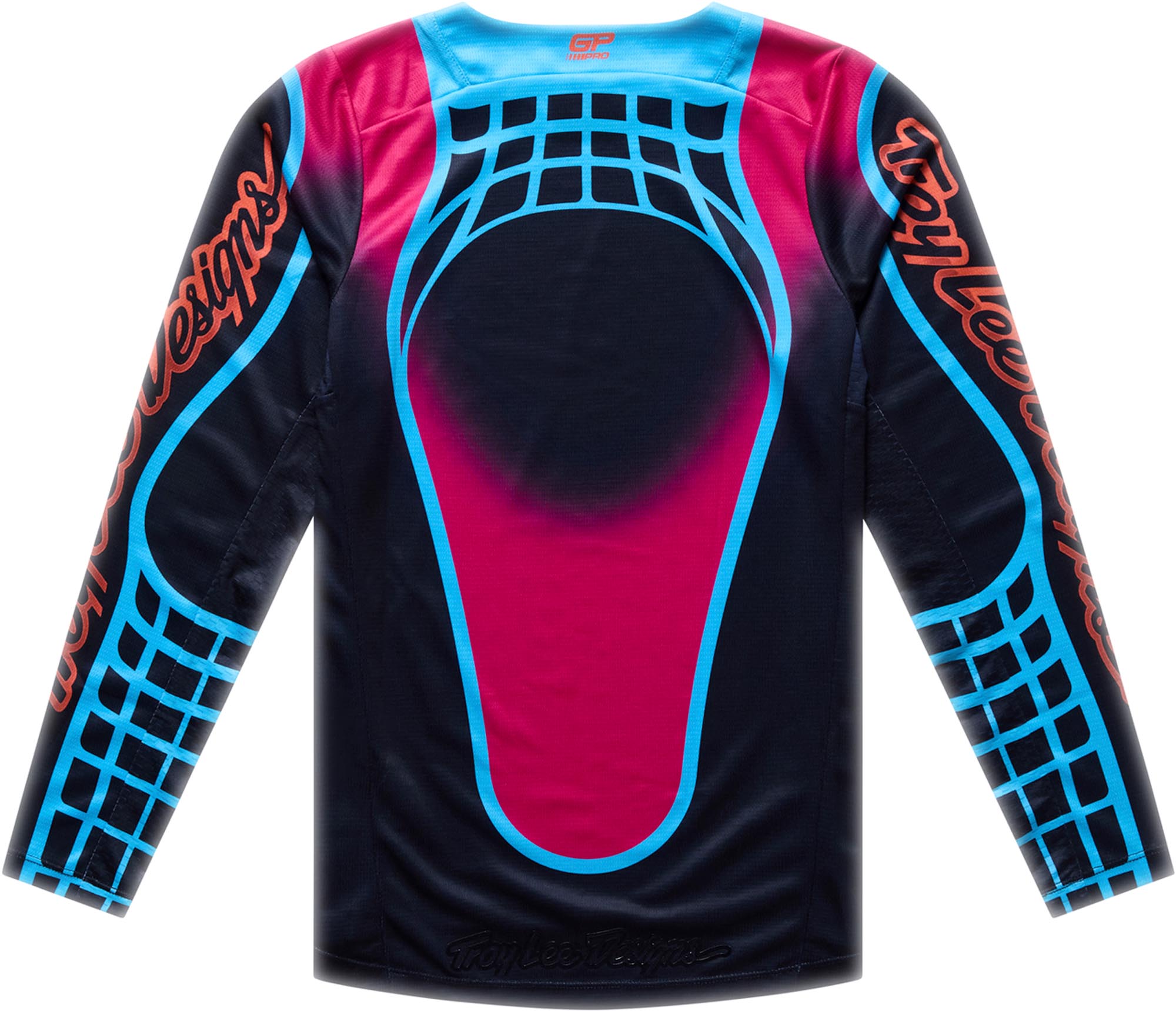 Troy Lee Designs GP Pro Framework Jugend Motocross Jersey schwarz/türkis L Abbildung 2