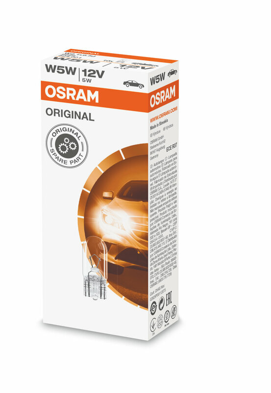 OSRAM Becuri originale W5W 12V 5W - x10 Figura 4