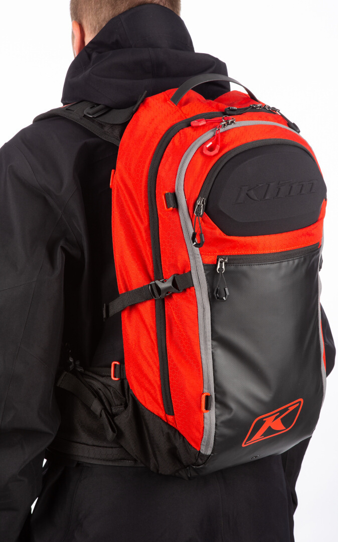 Klim Krew 22 Rucsacul cu snowmobile Roșu/Negru Figura 2