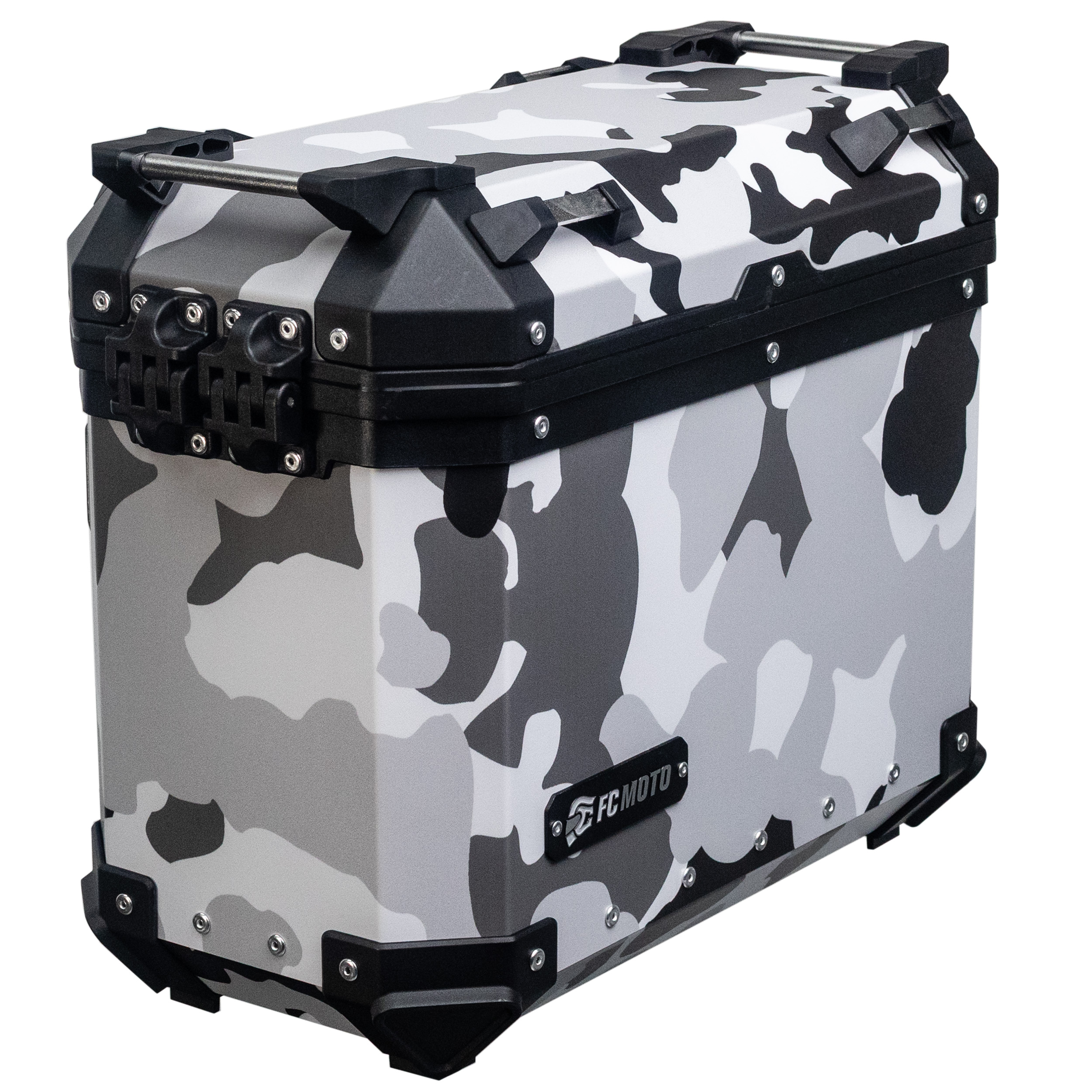 FC-Moto Terreno EVO Camo 28 L Alu Cutia laterală Camuflaj alb Legături Figura 2